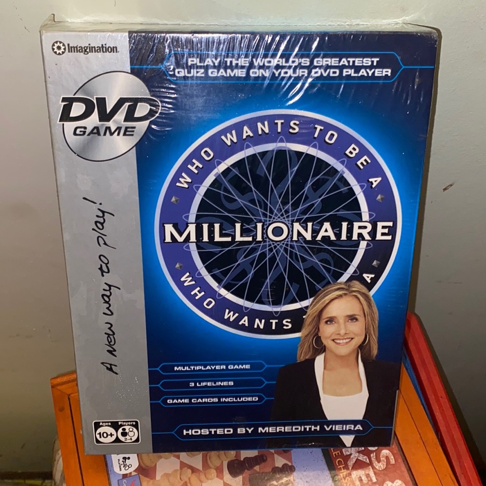 Who Wants To Be a Millionaire DVD Game